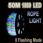 50m LED Rope Light MULTI