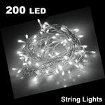 25m 200 LED String Light COOL WHITE