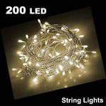 25m 200 LED String Light WARM WHITE