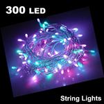 35m 300 LED String Light Multicolored