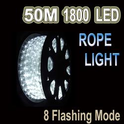 50m LED Rope Light Cool White