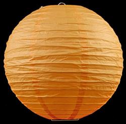12 x 10 "/ 25cm paper lanterns orange