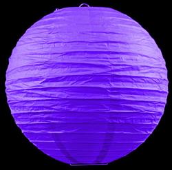 12 x 10 "/ 25cm paper lanterns purple