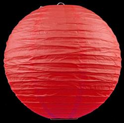 12 x 14 "/ 35cm paper lanterns red