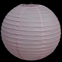 12 x 14 "/ 35cm paper lanterns baby pink