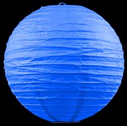12 x 14 "/ 35cm paper lanterns blue
